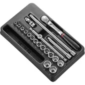 Facom Modul - Steckschluessel 3/8Z, 20-tlg