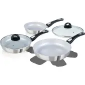 Genius Cerafit Steel, Set 7-tlg. Pfannenset