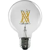 Segula LED Globe 80 klar E27 6,5W 2700K dimmbar