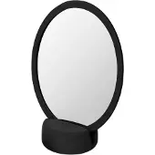 Blomus Kosmetikspiegel Sono, Schminkspiegel, Badspiegel, Keramik, Black, 66280