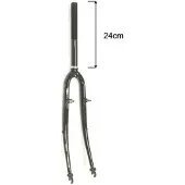 Hulzebos Gabel feste Hydrid 28 Zoll 1 Zoll schwarz