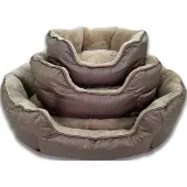 Santorini Hundebett Santorini S 45 x 38 cm braun/mokka