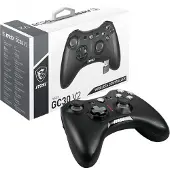 MSI Force GC30 V2, Gamepad, Android, PC, Schaltfläche Zurück, D-Pad, Makro-Taste, Power-Taste, Schaltfläche Start, Turbo-Taste, Analog / Digital, Verkabelt & Kabellos, USB 2.0