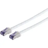 Lanview LVN-CAT6A-FLEX-7.5MWH, 7,5 m, Cat6a, S/FTP (S-STP), RJ-45, RJ-45, Weiß