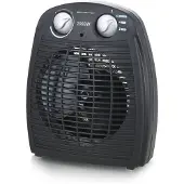 Emerio Heizlüfter FH-106737.2 – 25m² – 2 Heizstufen – Ventilationsfunktion – einstellbarer Thermostat – Kontrollleuchte – Kippschutz – Schwarz - 2000W