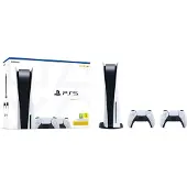 Sony PlayStation 5 - Bundle 2 Controller Wireless DualSense, PlayStation 5, Schwarz, Weiß, 16000 MB, GDDR6, AMD, AMD Ryzen Zen 2