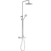 Ben Lavion 250 Cool Regendusche Set mit 4 Strahlarten Ø25cm Edelstahl-Optik