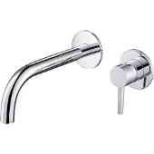 Ben Lavion 2-Loch Einbau Waschtisch Armaturen Abdeckset Chrom