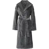 Vandyck Bademantel Rio Anthracite-XL
