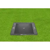 Akrobat Flat to the ground Trampolin Rechteck Primus Anthrazit 380x250 cm