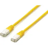 Equip Cat.6A PlatinumS/FTP Patchkabel, 5.0m, Gelb, 5 m, Cat6a, S/FTP (S-STP), RJ-45, RJ-45, Gelb
