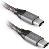 SBS TECABLETCCVIDEOW, 1 m, USB C, USB C, USB 3.2 Gen 1 (3.1 Gen 1), 10 Gbit/s, Weiß
