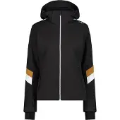 CMP Damen Skijacke Jacket Zip Hood Schwarz 40