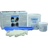 Weicon A | stahlgefülltes Epoxidharz-System für Reparatur und Spaltausgleich DNV-zertifiziert | 0,5 kg | dunkelgrau