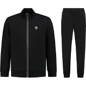 EA7 Train Premium Shield M T-suit Full Zip CH VI PL CC - Train Premium Shield M T-suit Full Zip CH VI PL CC black (1200) XS