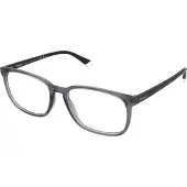 Polaroid Herren PLD D488 09V Rahmen von BRILLEN Plastik Grau/Blau Quadratisch