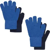 CeLaVi Handschuhe - Wolle/Nylon - 2er-Pack - Bright Cobalt/Navy - - 3-6 Jahre (98-116) - Handschuhe