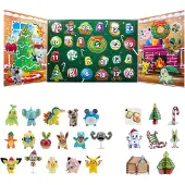Jazwares Pokemon Adventskalender kinder Weihnachtskalender Calendar 24