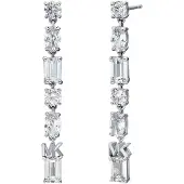 Michael Kors Ohrringe MKC1662CZ040 Silberfarben