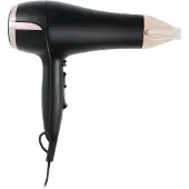Tristar Haushaltsgeräte Tristar HD-2451, Schwarz, Transparent, Acrylnitril-Butadien-Styrol (ABS), Hängeschlaufe, 1,8 m, 2000 W, 2200 W