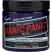 Manic Panic Semi-Permanent Hair Color Cream Rockabilly Blue