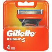 Procter & Gamble Fusion 5 Rasierklingen, 4 Ersatzklingen für Nassrasierer mit 5-fach Kli