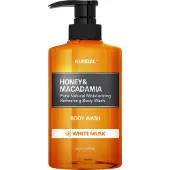 Kundal Honey & Macadamia White Musk sanftes Duschgel mit feuchtigkeitsspendender Wirkung 500 ml