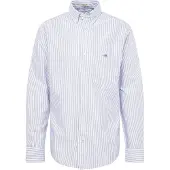 Gant Hemd Herren Reg Classic Oxford Stripe Shirt Persian Blue-S