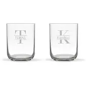 Yoursurprise Trinkglas mit Gravur - Deluxe (2 Stück)