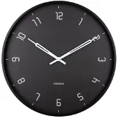 Karlsson - Wanduhr Stark - Schwarz - Ø40cm