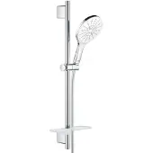 GROHE Rainshower SmartActive 150, 60 cm, 1,75 m, Wand, Chrom, G1/2