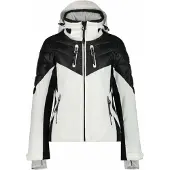 Luhta Kanervala Womens Jacket Optic White 40 Ski Jacke