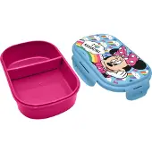 Kids Euroswan Minnie Rainbows Sandwichbox + Besteck