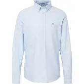 Gant für Herren. 3000202 Slim Fit Oxford Hemd blau (L), Lässig, Baumwolle, Klassisch, Langarm