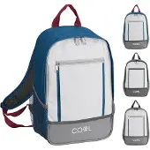 Cool&move COOL Rucksack Kühlbox mit 2 Fächern 10l 36x23x15cm Farblich sortiert, Erwachsene Unisex, Schwarz, Einheitsgröße