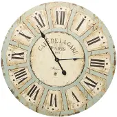 vidaXL Wanduhr Mehrfarbig 60 cm MDF