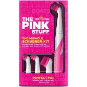 The Pink Stuff Stardrops The Miracle Scrubber Kit, 4 Reinigungsbürstenköpfe