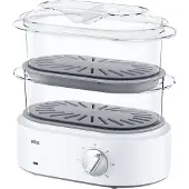 Braun Identity Collection Dampfgarer FS 5100 Weiß 3216-FS5100WH