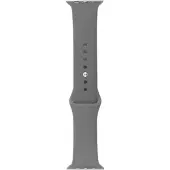 BlueBuilt Silikonarmband Schwarz für Apple Watch 44/45/46 mm