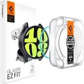 Spigen EZ FIT Glas.tR Displayschutzfolie mit Applikator für die Samsung Galaxy Watch 6 - 44 mm - Transparent