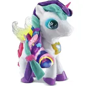 Vtech KidiPet Friends STYLA, MA LICORNE MAQUILLAGE MAGIQUE, 4 Jahr(e), Batterien erforderlich, AA, Stoff, Weiß