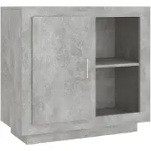 vidaXL Sideboard Betongrau 80x40x75 cm