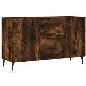vidaXL Sideboard Räuchereiche 100x36x60 cm Holzwerkstoff