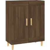 vidaXL Sideboard Braun Eichen-Optik 69,5x34x90 cm Holzwerkstoff
