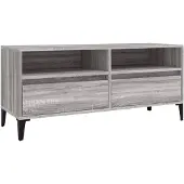 vidaXL TV-Schrank Grau Sonoma 100x34,5x44,5 cm Holzwerkstoff