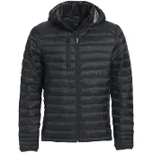 Clique Jacke Hudson mit daunenähnlicher Wattierung, abnehmbarer Kapuze und Reißverschlusstaschen