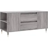 vidaXL Couchtisch Grau Sonoma 102x44,5x50 cm Holzwerkstoff