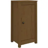 vidaXL Sideboards 2 Stk. Honigbraun 39x35x80 cm Massivholz Kiefer