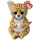 TY Beanie Babies Bellies – Lloyd Leopard – Mittel – 24 cm – Kuscheltier