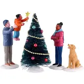Lemax The final touch set of 4 Weihnachtsfigur (mix)
